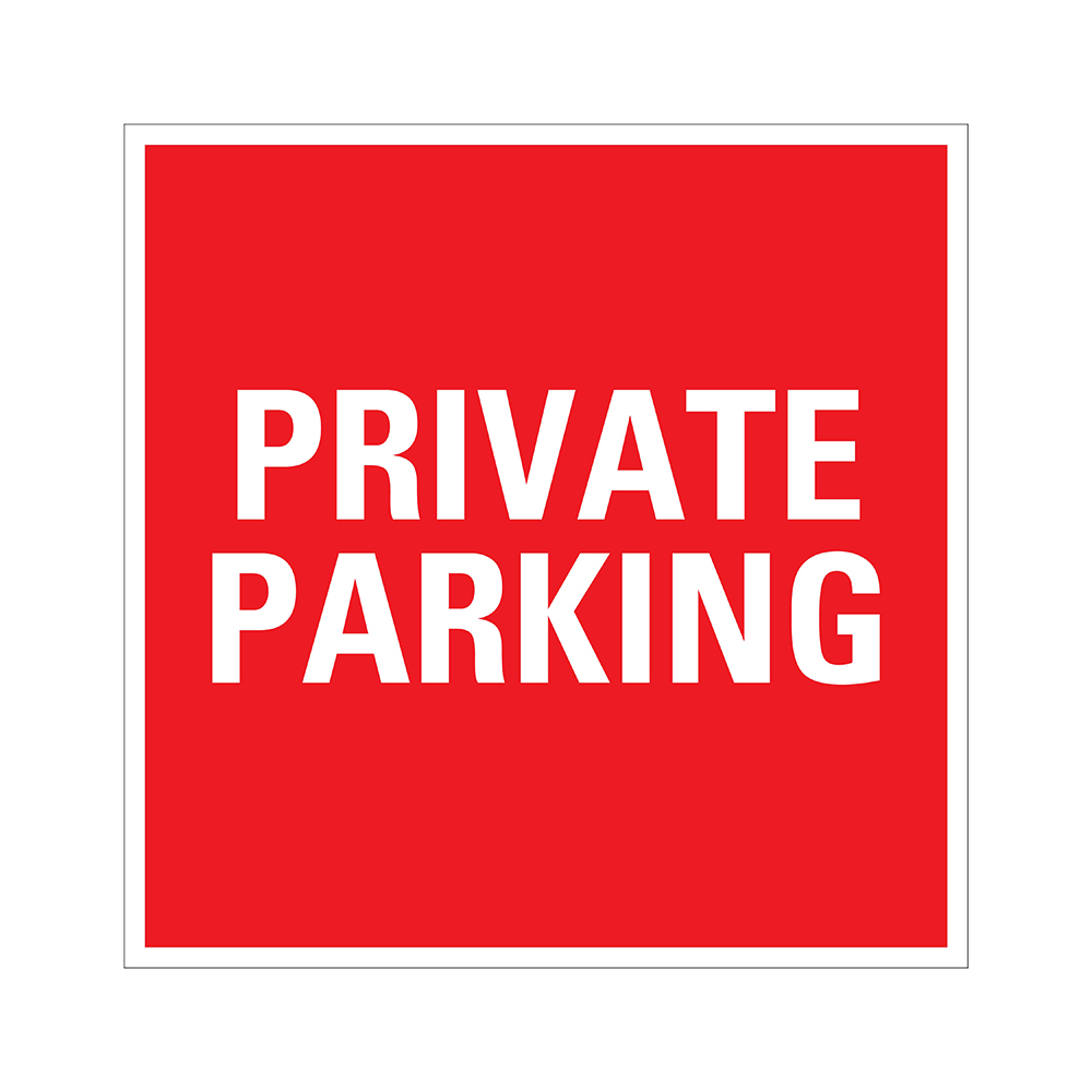 Pickup bord 20x20 cm - Private Parking