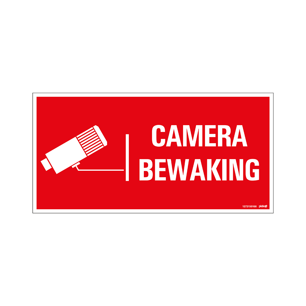 Pickup bord panneau 30x15 cm - Camerabewaking