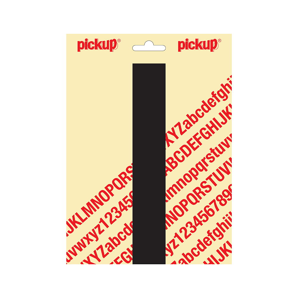 Pickup plakletter Nobel 200mm zwart I - 31002200I