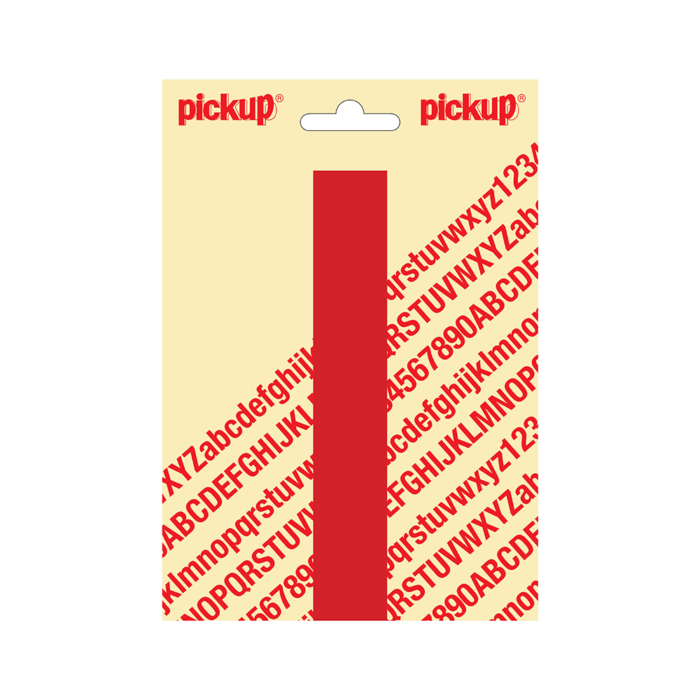 Pickup plakletter Nobel 150mm rood I - 31022150I