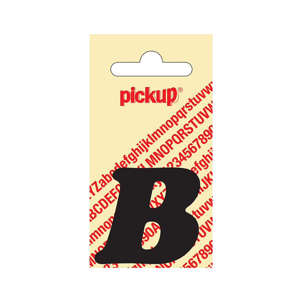 Pickup plakletter CooperBlack 40 mm - zwart B