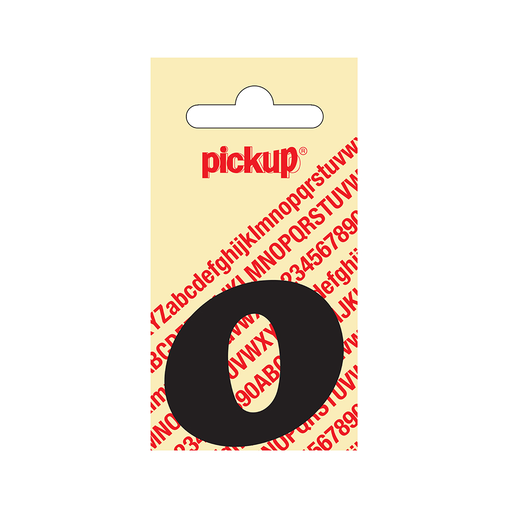Pickup plakletter CooperBlack 40 mm - zwart O