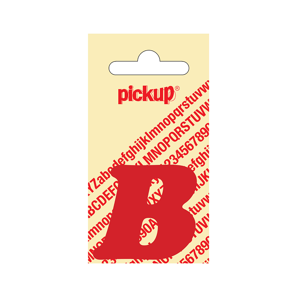 Pickup plakletter CooperBlack 40 mm - rood B
