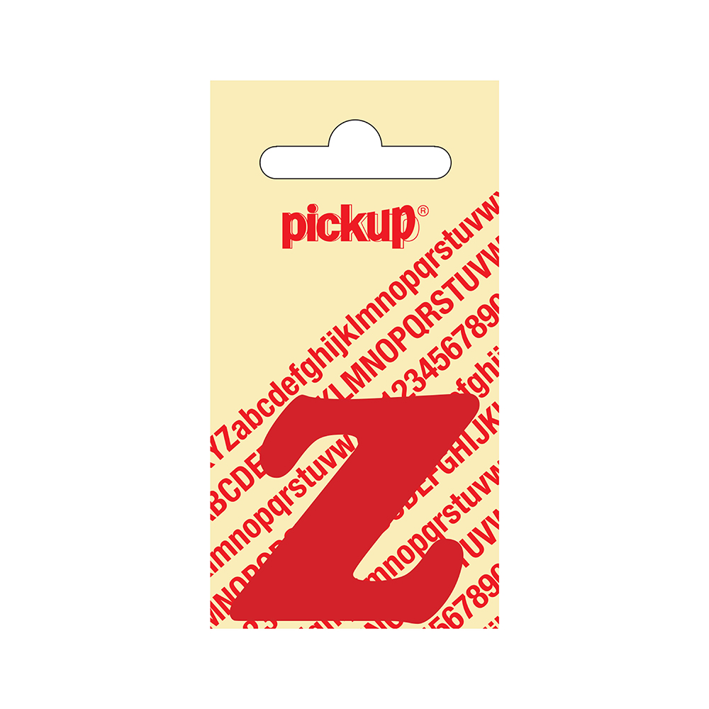 Pickup plakletter CooperBlack 40 mm - rood Z