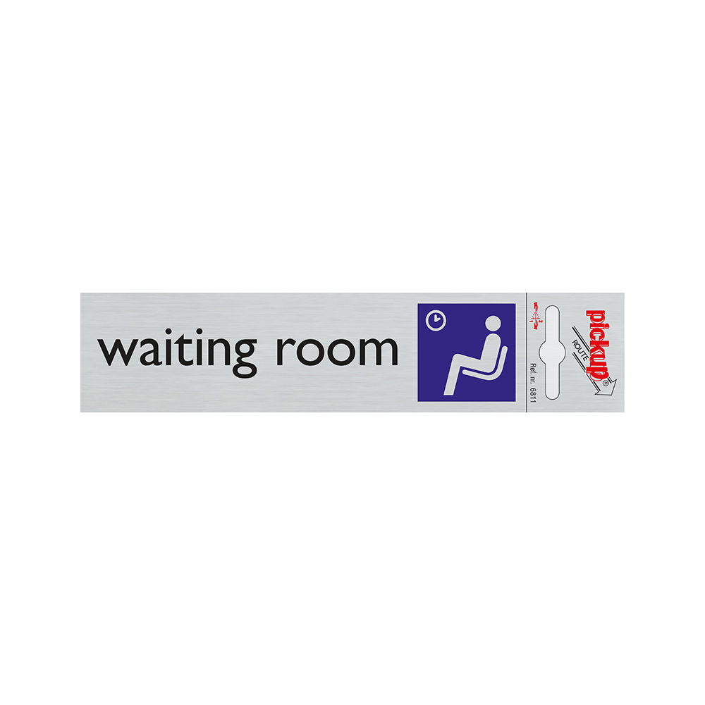 Pickup Route Alulook 165x44 mm - Waiting room