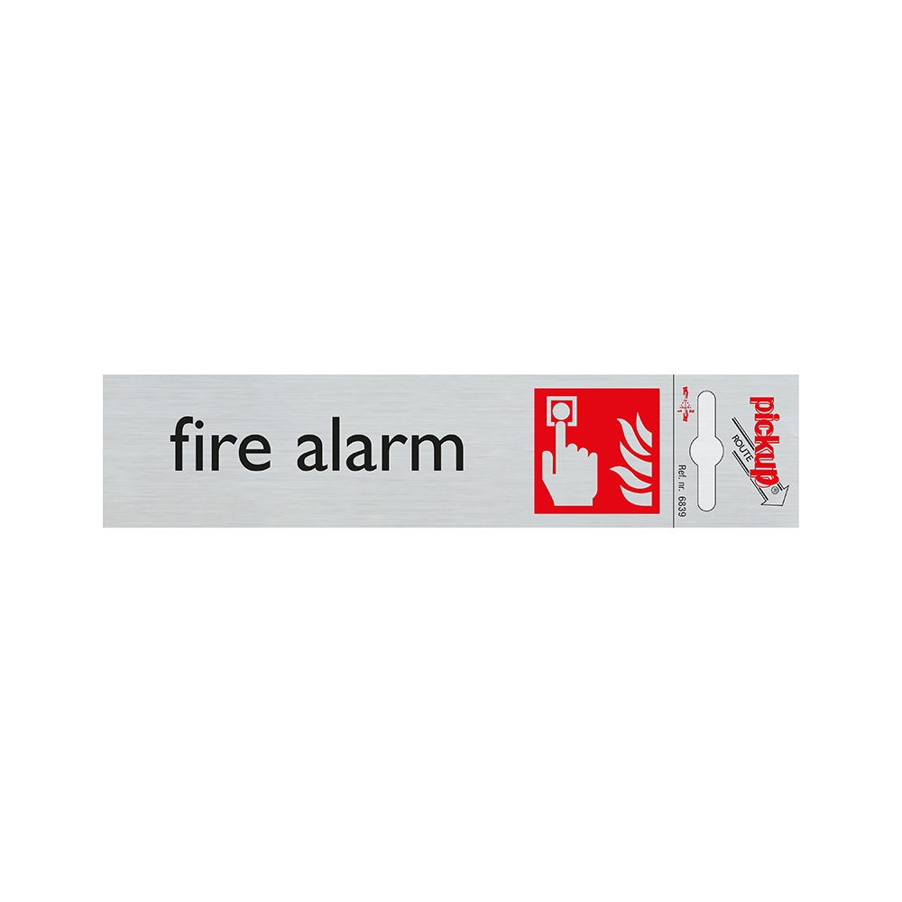 Pickup Route Alulook 165x44 mm - Fire alarm