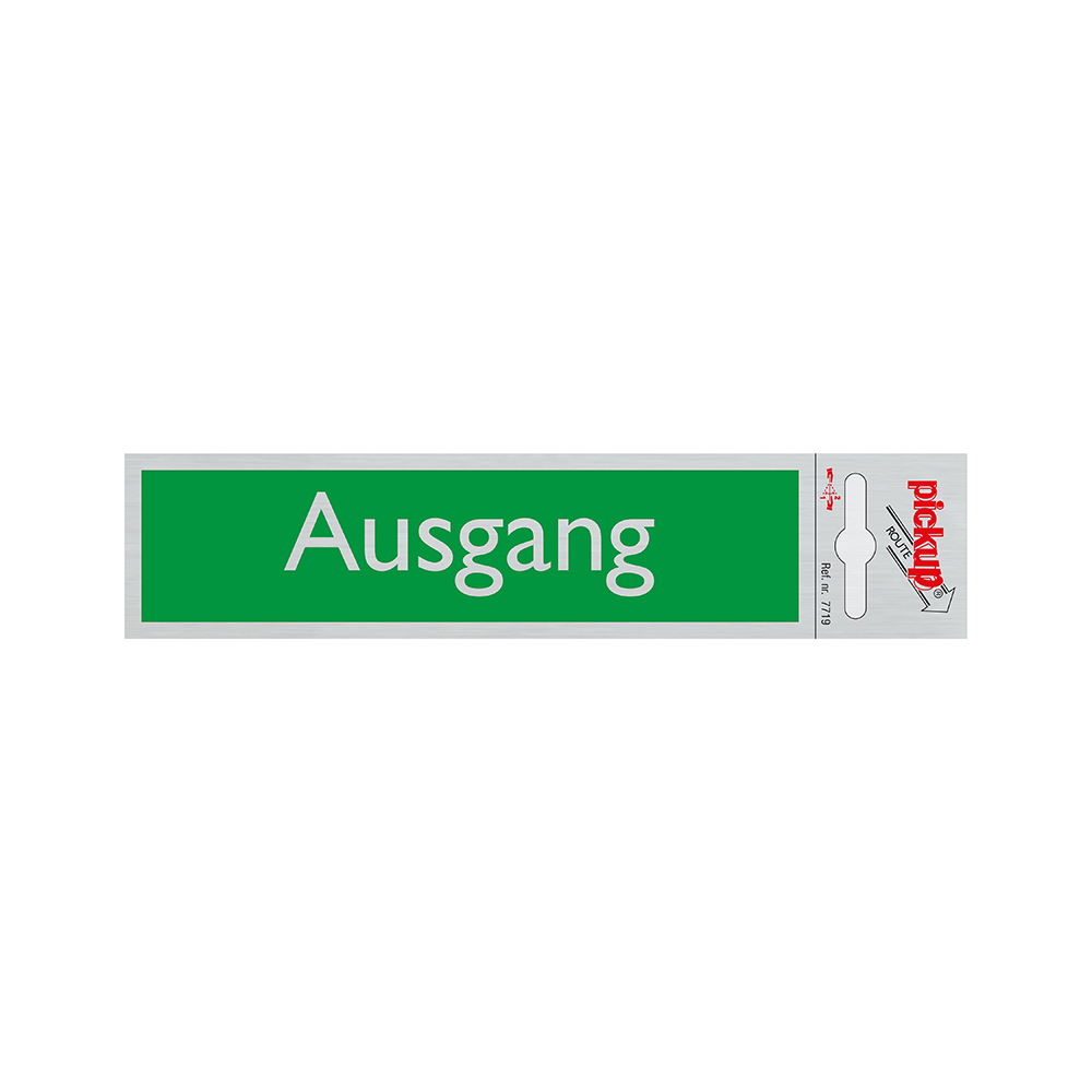 Pickup Route Alulook 165x44 mm - Ausgang