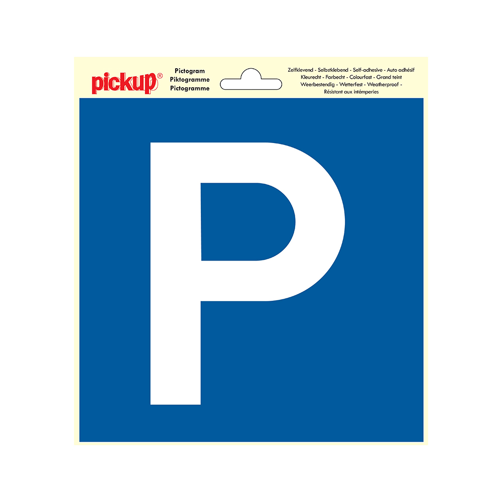Pickup Pictogram 20x20 cm - Parkeren