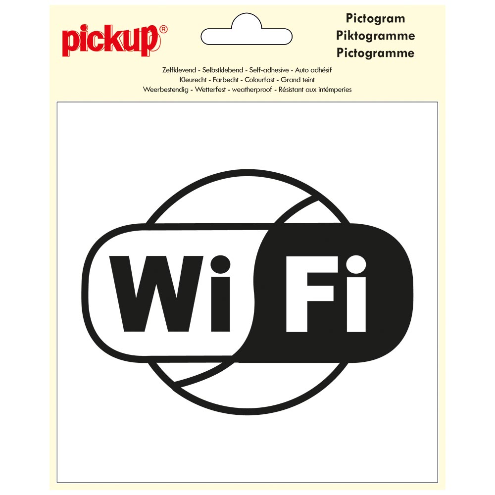 Pickup pictogram 15x15 cm Wifi