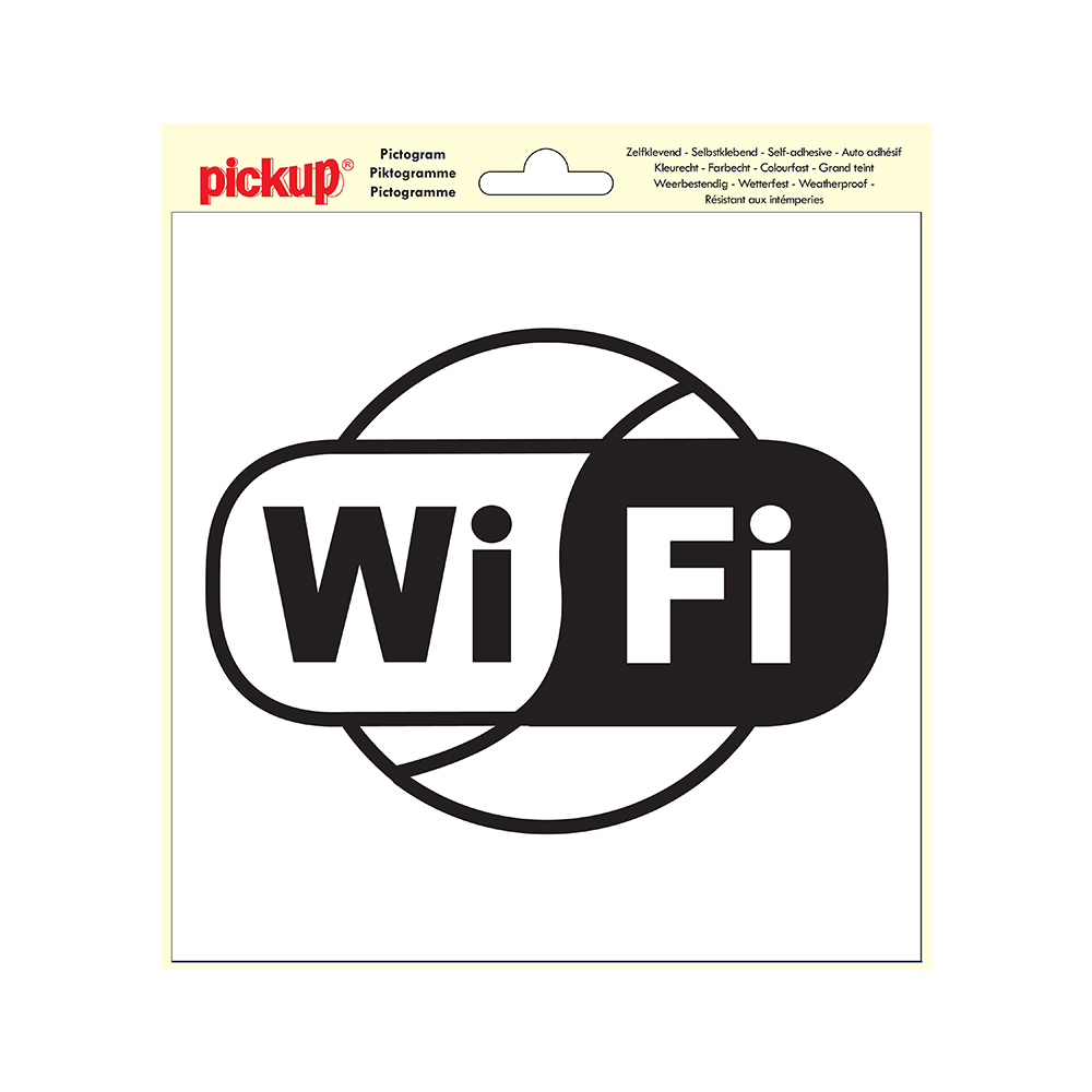 Pickup Pictogram 20x20 cm - Wifi